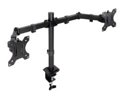 Soporte Mesa TooQ Gira/Inclina 17-27" Negro(DB1802TN-B)