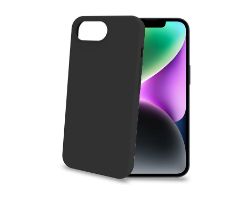 Funda CELLY Cromo para iPhone 16E Negro (CROMO1123BK)