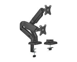 Soporte Mesa AISENS 2 Brazos 17-32" Negro (DT32TSR-221)