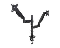 Soporte Mesa TooQ 17"-32" 2 Brazos Negro (DB1533TNR-B)
