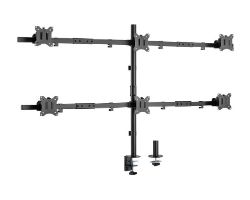 Soporte Mesa EQUIP 6Pantallas 17"-32" (EQ650160)