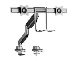 Soporte Mesa EQUIP 2pantallas 17"-32" (EQ650161)