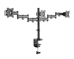 Soporte Mesa TooQ 13"-27" Gira/Inclina 8Kg (DB1327TN-B)