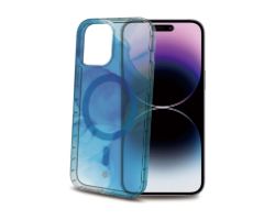 Funda CELLY iPhone 15 Pro Max Azul (MAGSHADES1056BL)