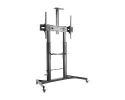 Soporte Suelo AISENS 60-100" Incli Ruedas (FT100TE-171)