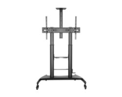 Soporte Suelo AISENS 60-100" Ruedas Negro (FT100TE-123)