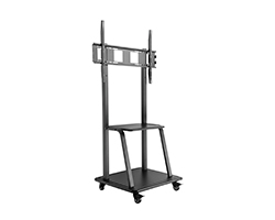 Soporte Suelo TOOQ 60"-105" Ruedas 100Kg (FS20200M-B)