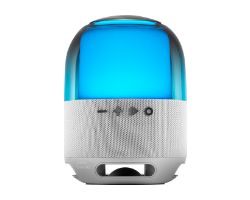 Altavoz Mars Gaming 15W RGB Bluetooth Blanco (MSFLOWW)