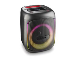 Altavoz NGS LED 80W TWS BT/USB/Aux Negro (WILDSWAGGO)