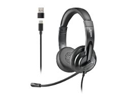 Auric+Micro NGS Circumaurales USB-C Negros (VOX605USBC)