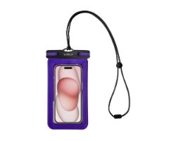 Funda Impermeable CELLY hasta 7" Violeta(SPLASHBAG25VL)