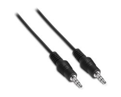 Cable AISENS Jack 3.5/M-Jack 3.5/M Negro 10m(A128-0144)