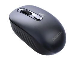 Ratón Approx Óptico Wireless 1600dpi Negro (APPXM200)
