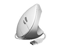 Ratón Vertical SUBBLIM USB-A Blanco (SUBMO-EDGVU02)