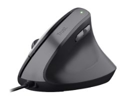 Ratón Vertical Trust Bayo II Óptico USB-A Negro (25144)