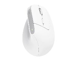 Ratón Vertical Trust Bayo+ Óptico RF BT Blanco (25399)