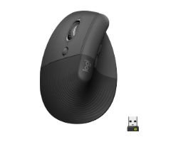 Ratón Vertical LOGITECH Ergo Zurdos Gris (910-006474)