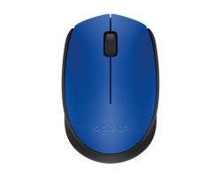 Ratón LOGITECH M171 Wireless 1000dpi Azul (910-004640)