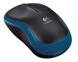 Ratón LOGITECH M185 Wireless 1000dpi Azul (910-002236)