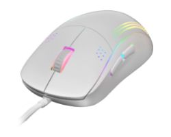 Ratón Mars Gaming RGB USB-A 32000dpi Blanco (MMPROW)