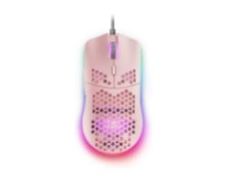 Ratón Mars Gaming Óptico RGB USB 12400dpi Rosa (MMAXP)