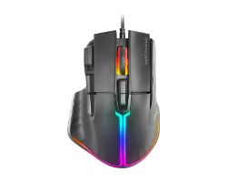 Ratón Mars Gaming Óptico RGB USB 12800dpi Negro (MMXT)