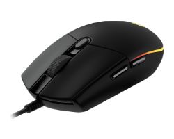 Ratón Gaming LOGITECH G102 USB-A Negro (910-005823)