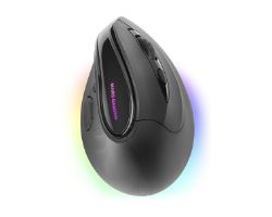 Ratón Vertical Mars Gaming RF BT 8400dpi Negro (MMSK)