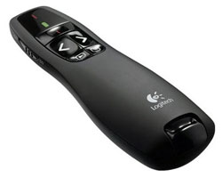 Presenter LOGITECH R400 RF 2.4GHz Negro (910-001356)
