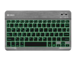 Teclado SUBBLIM Retroiluminado BT Gris (SUB-KBT-SMBL31)