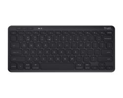 Teclado Trust Lyra RF 2.4GHz Bluetooth 5.0 Negro(25059)