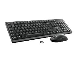 Teclado+Raton EQUIP Life RF Óptico Negro (EQ245221)