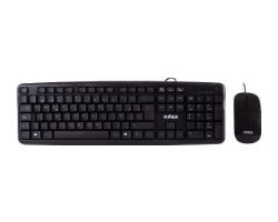 Teclado+Ratón Nilox Wireless Negro (NXKMWE0002)