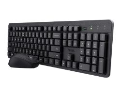 Teclado+Ratón Trust Ody II RF Wireless Negro (25020)