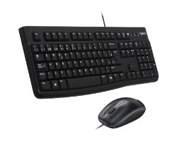 T+Ratón LOGITECH MK120 USB 1000dpi Negro (920-002550)