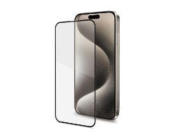 Protector Pantalla CELLY iPhone 16 (FULLGLASS1078BK)