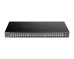 Switch D-Link 48xRJ45 4xSFP+ GbE Rack (DGS-1250-52X/E)