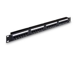 Pach Panel AISENS 24p RJ45 CAT.5E UTP 19" 1U(A141-0307)