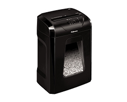 Destructora Fellowes 12C 19L P-4 Negra (7120101)