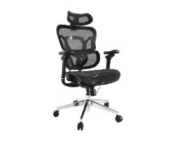 Silla Oficina EQUIP Respaldo de Malla Negra (EQ651051)