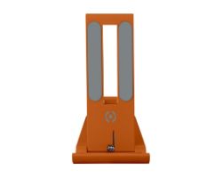 Soporte Smartphone CELLY Naranja (SWCOLORDESKOR)