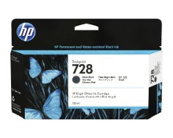 Tinta HP DesignJet 728 Negro Mate 130ml (3WX25A)
