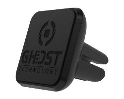 Soporte de Coche CELLY Magnético Negro (GHOSTVENT)