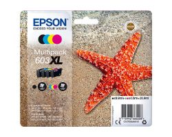 Tinta Epson 603XL Pack Negro/Tricolor (C13T03A64010)