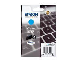 Tinta Epson 407 Cian 20.3ml 1900 páginas (C13T07U240)