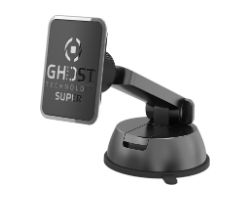 Soporte de Coche CELLY Magnético Negro (GHOSTSUPERDASH)