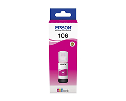 Tinta Epson EcoTank 106 Magenta 70ml (C13T00R340)