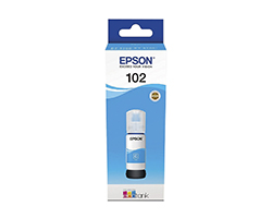 Botella Tinta Epson EcoTank 102 Cian 70ml (C13T03R240)