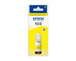 Botella de Tinta Epson 103 Amarillo 70ml (C13T00S44A10)