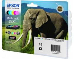 Tinta Epson 24XL T2438 Pack 6 Colores (C13T24384011)